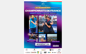 Championnat de France  Doublette Dames 25 26 juillet 2026