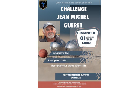 Challenge Jean Michel Guéret