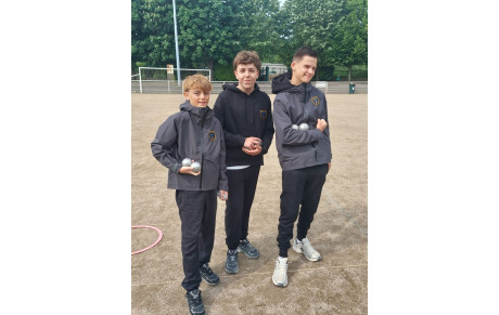 Championnat Triplette Jeunes 10Mai 2026